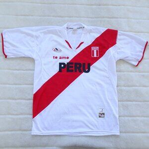 Dembers Men's Soccer Jersey Peru Large